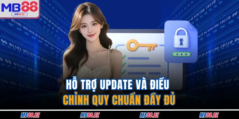 Quyền Riêng Tư 4 Hỗ trợ update và điều chỉnh quy chuẩn đầy đủ
